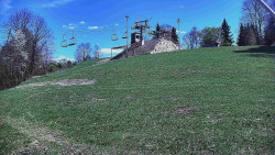 Otočná kamera na sjezdovce