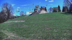 Otočná kamera na sjezdovce