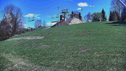 Otočná kamera na sjezdovce