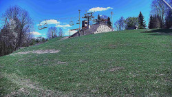 Otočná kamera na sjezdovce