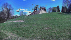 Otočná kamera na sjezdovce