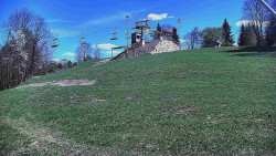 Otočná kamera na sjezdovce