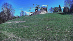 Otočná kamera na sjezdovce