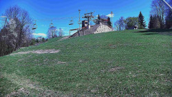 Otočná kamera na sjezdovce