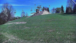 Otočná kamera na sjezdovce