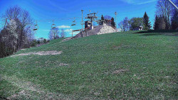 Otočná kamera na sjezdovce