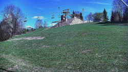 Otočná kamera na sjezdovce