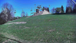 Otočná kamera na sjezdovce