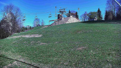 Otočná kamera na sjezdovce