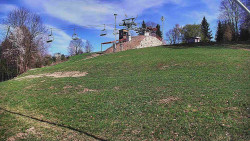 Otočná kamera na sjezdovce