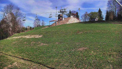 Otočná kamera na sjezdovce