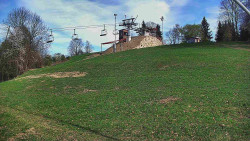 Otočná kamera na sjezdovce