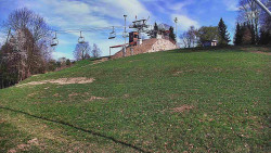 Otočná kamera na sjezdovce