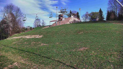 Otočná kamera na sjezdovce