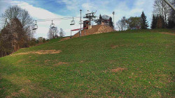 Otočná kamera na sjezdovce