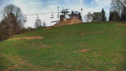 Otočná kamera na sjezdovce