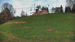 Otočná kamera na sjezdovce