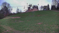 Otočná kamera na sjezdovce