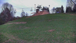 Otočná kamera na sjezdovce