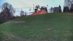 Otočná kamera na sjezdovce