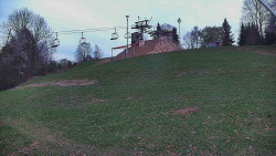 Otočná kamera na sjezdovce