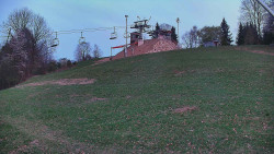 Otočná kamera na sjezdovce