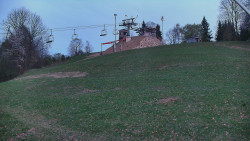 Otočná kamera na sjezdovce