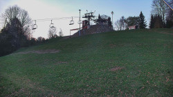 Otočná kamera na sjezdovce