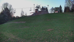 Otočná kamera na sjezdovce