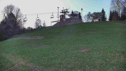 Otočná kamera na sjezdovce