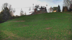 Otočná kamera na sjezdovce