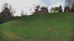 Otočná kamera na sjezdovce