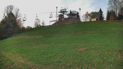 Otočná kamera na sjezdovce