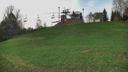 Otočná kamera na sjezdovce