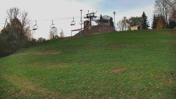 Otočná kamera na sjezdovce