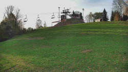 Otočná kamera na sjezdovce