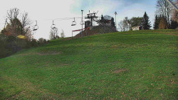 Otočná kamera na sjezdovce