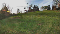 Otočná kamera na sjezdovce