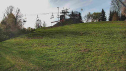 Otočná kamera na sjezdovce