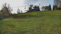 Otočná kamera na sjezdovce