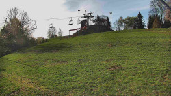 Otočná kamera na sjezdovce