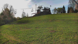 Otočná kamera na sjezdovce