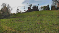 Otočná kamera na sjezdovce