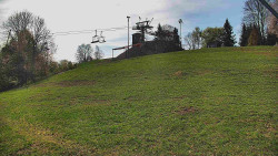 Otočná kamera na sjezdovce