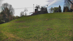 Otočná kamera na sjezdovce