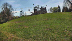 Otočná kamera na sjezdovce