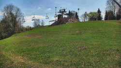 Otočná kamera na sjezdovce