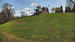 Otočná kamera na sjezdovce