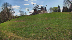 Otočná kamera na sjezdovce