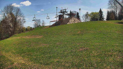 Otočná kamera na sjezdovce